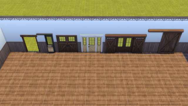 Sims 4 Horse Ranch Doors