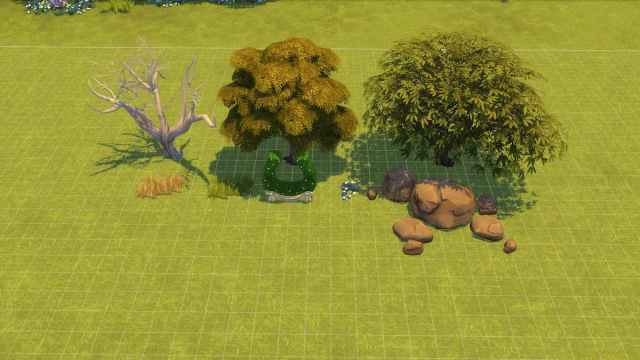 Sims 4 Horse Ranch Outdoor Plants