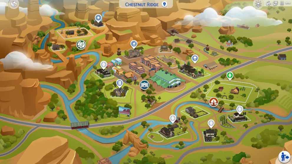 The Sims 4: Horse Ranch World