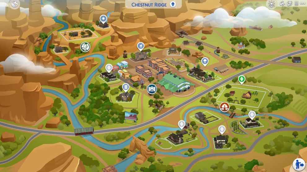 The Sims 4 Horse Ranch World