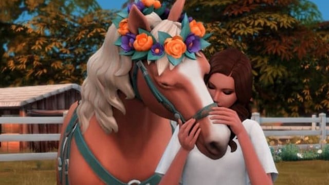 Horse Poses Mod in Sims 4