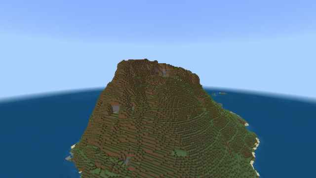 Elevated Island in Minecraft