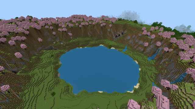 Lovely Lake in Minecraft