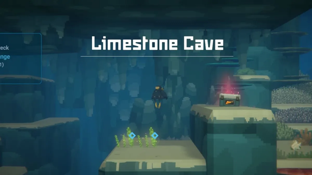 Limestone Cave in Dave the Diver