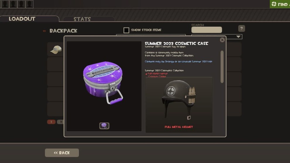 Full Metal Helmet in Team Fortress 2