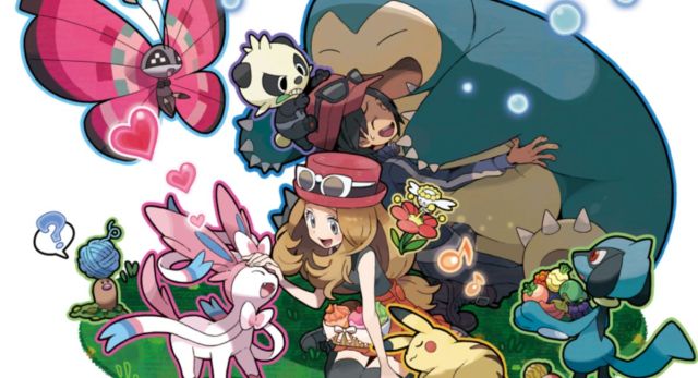Pokemon Amie official artwork