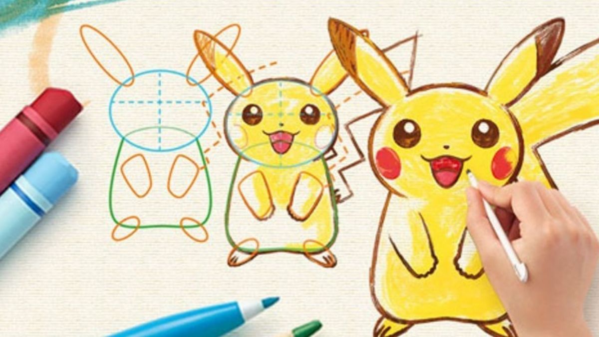 How to Draw Pikachu from Pokemon – Draw with Richie