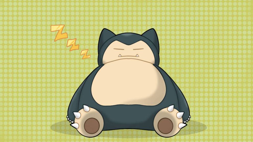 my artwork of Snorlax