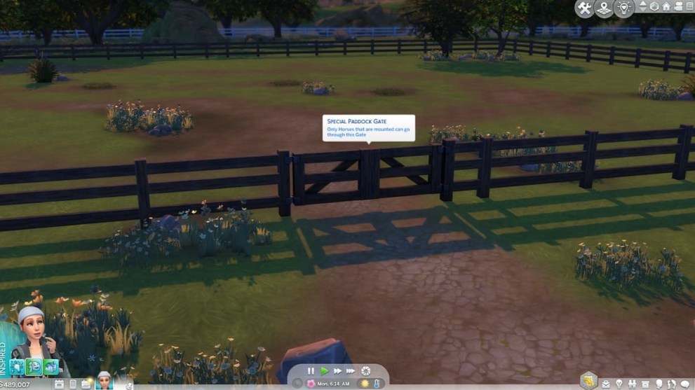 Special Paddock Gate Sims 4 Mod