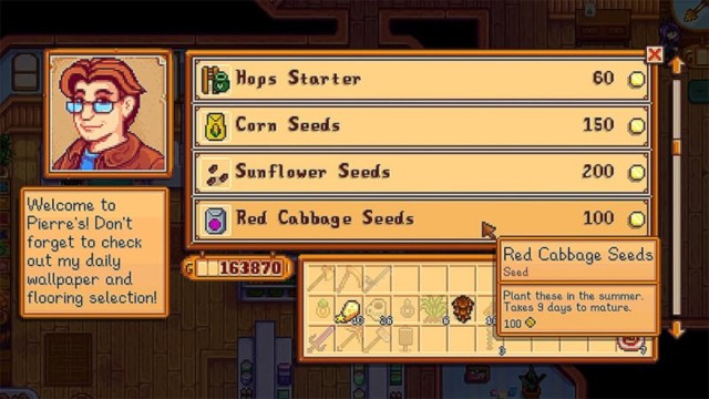 Stardew Valley how to grow Red Cabbage crops