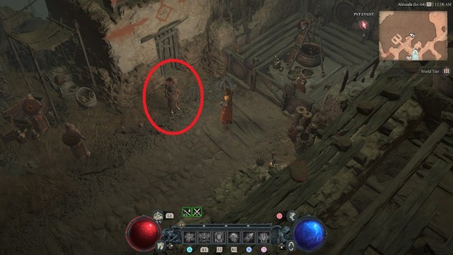 where to finish blood and sweat in diablo 4