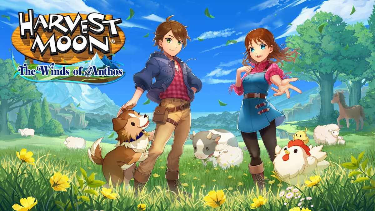 Harvest Moon: The Winds of Anthos Key Art