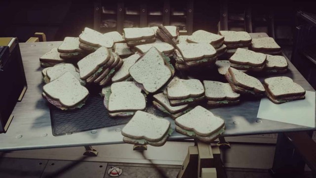A pile of sandwiches in Starfield