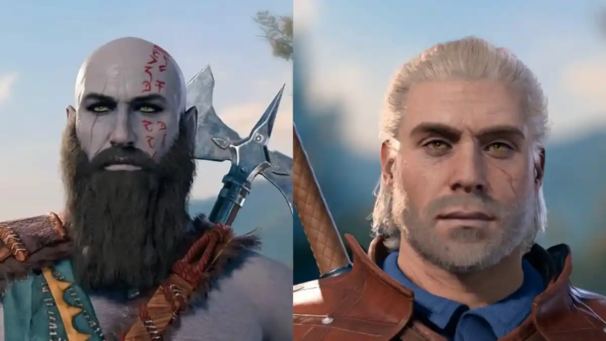 Kratos and Geralt Builds in Baldur's Gate 3