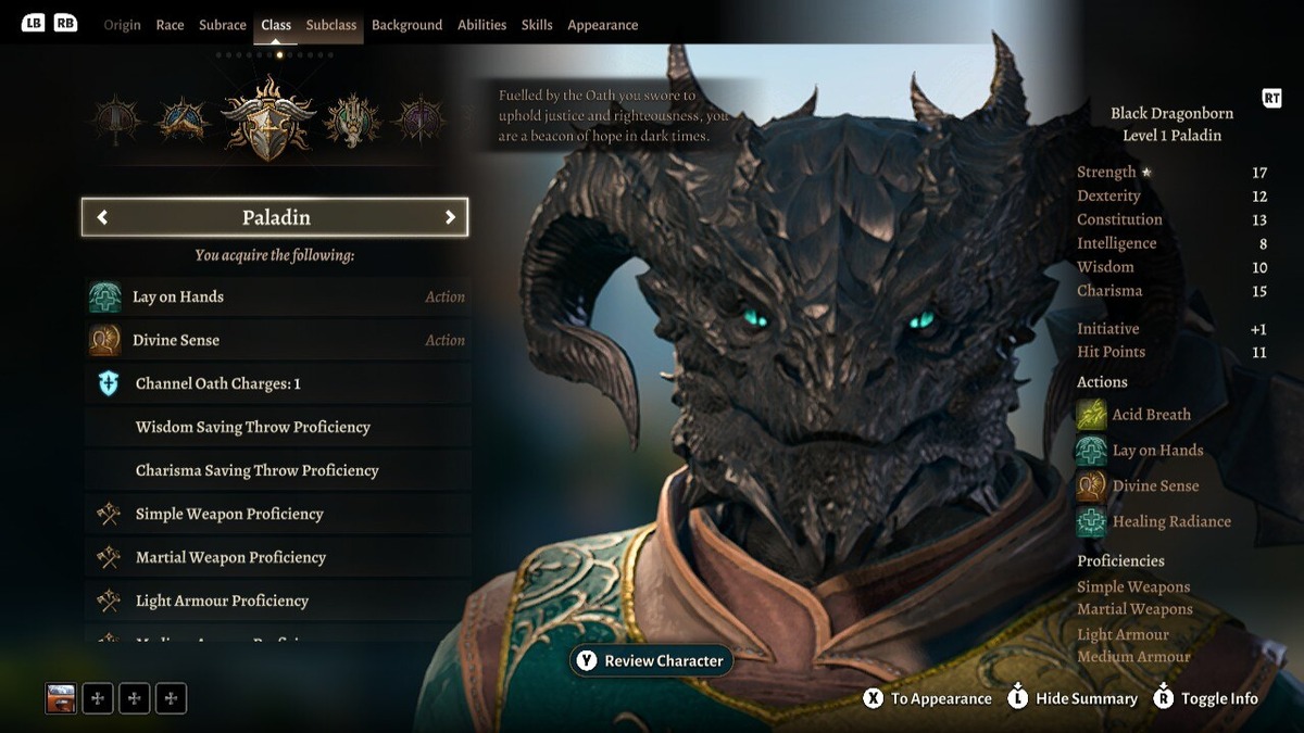 All Baldur S Gate 3 Races Subraces Classes Subclasses Listed   Baldurs Gate 3 Dragonborn Race 