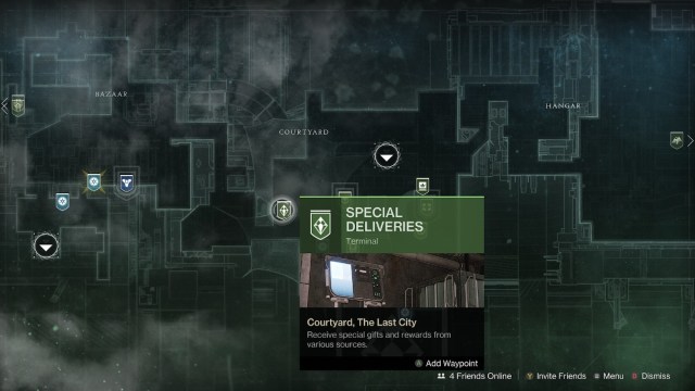 Destiny 2 Special Deliveries Kiosk