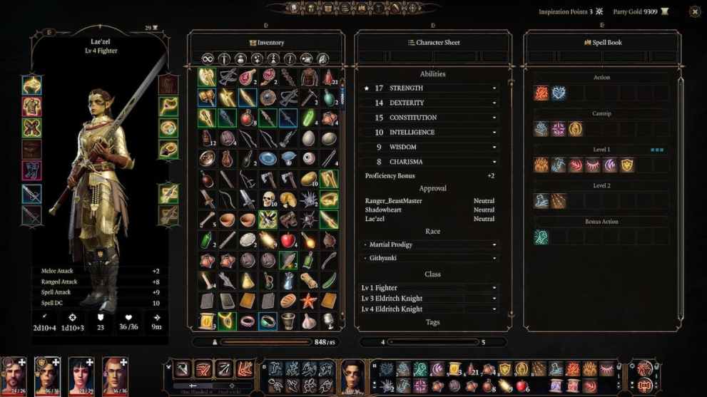 Top Best Mods in Baldur's Gate 3, Extra Carry Weight