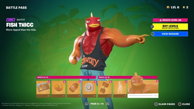 How to Get Buff Fishstick in Fortnite (Fish Thicc)