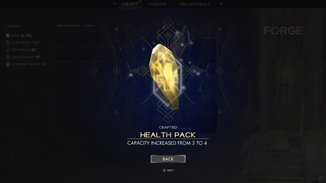 Immortals of Aveum Health Upgrades: How to Increase HP