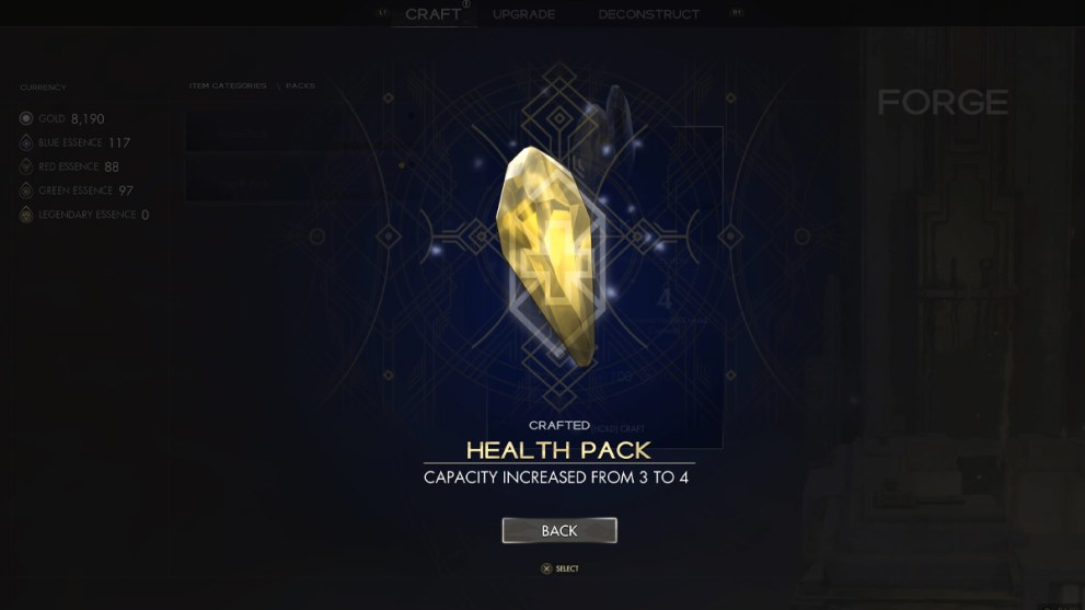Health Pack Immortals of Aveum