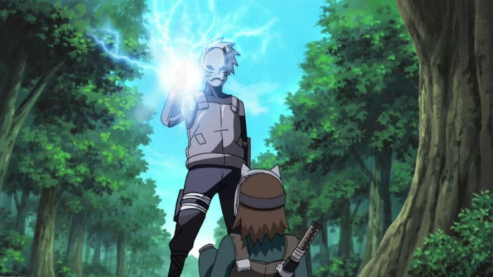 Kakashi vs Kinoe in Naruto