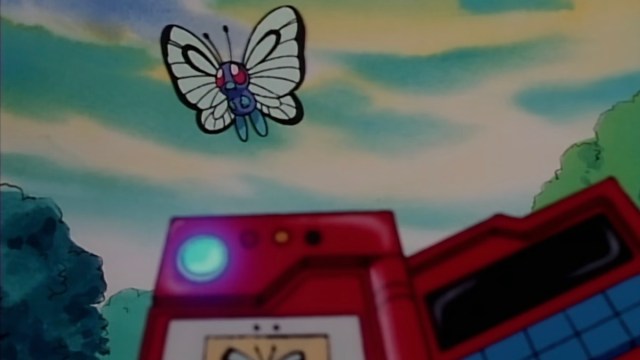 Butterfree in the Pokemon anime