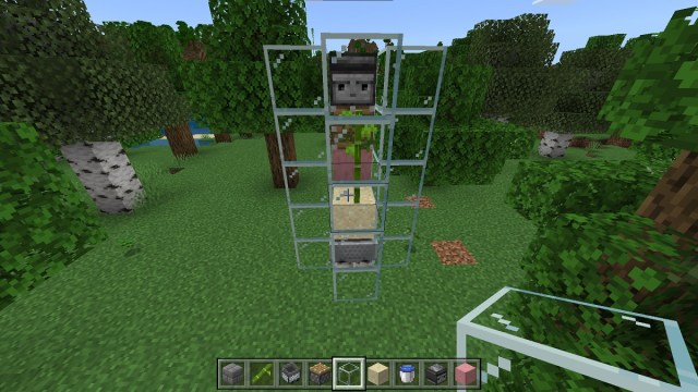 Farm Bambu Otomatis ing Minecraft
