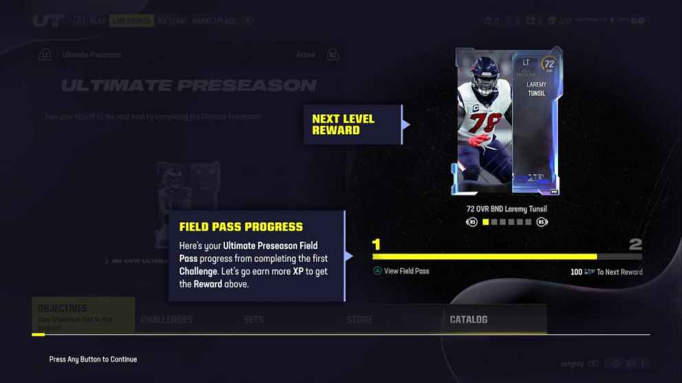 Unlocking MUT Level Rewards Madden 24