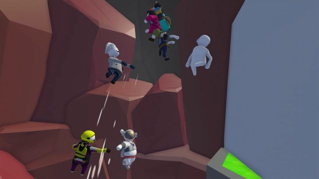 Human Fall Flat couch co-op gameplay