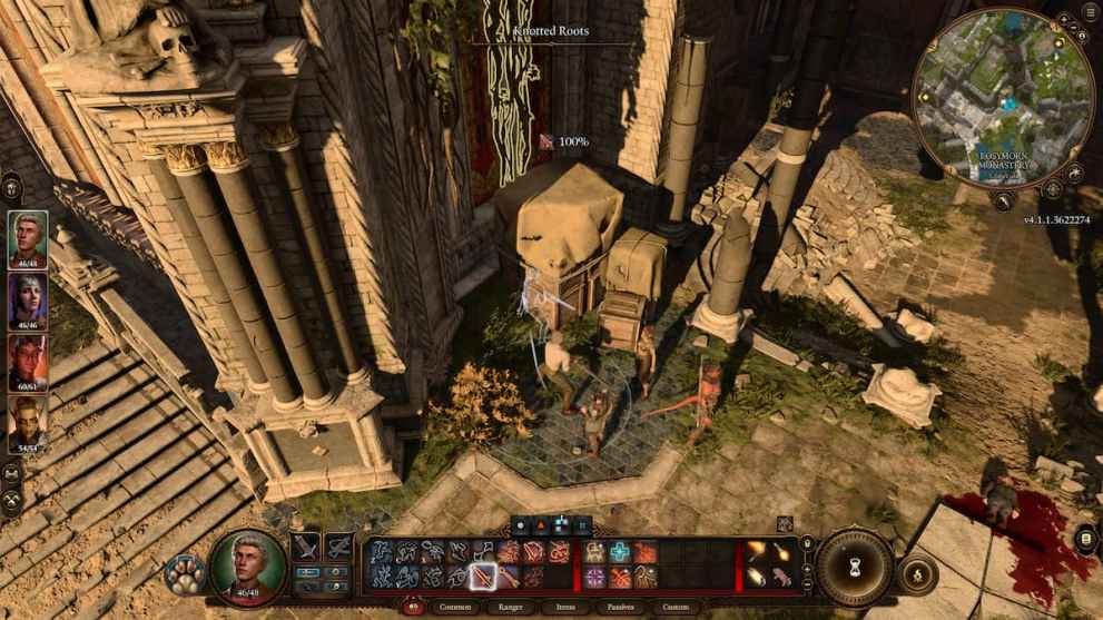 Using Vines in Baldur's Gate 3