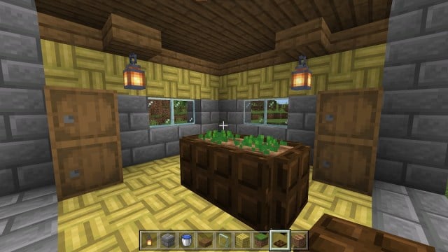 best minecraft farm ideas, indoor farm
