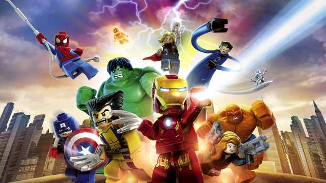 LEGO Marvel Super Heroes game cover