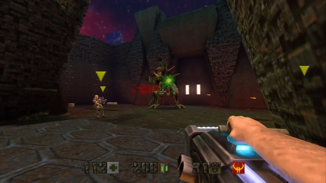 Quake II gameplay picture