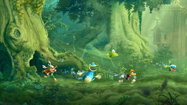 Rayman Legends co-op couch gameplay
