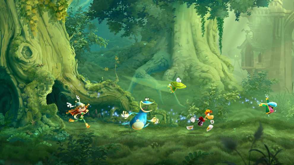 Rayman Legends co-op couch gameplay