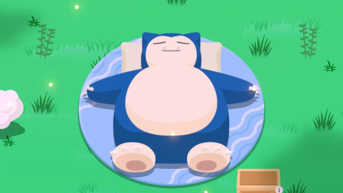 Shiny Snorlax in Pokemon Sleep