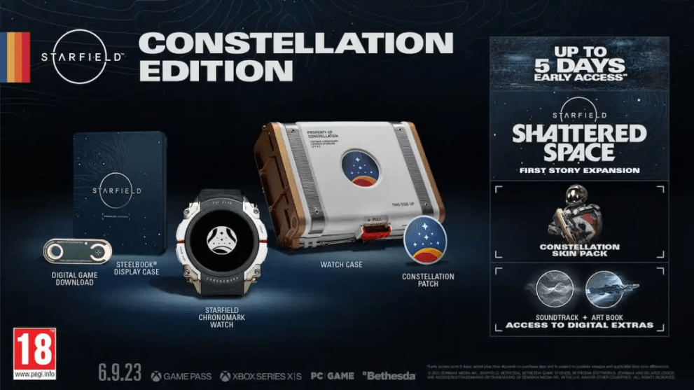 Starfield what is the Constellation edition of the game