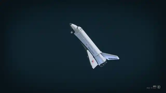 Toy Space Shuttle in Starfield