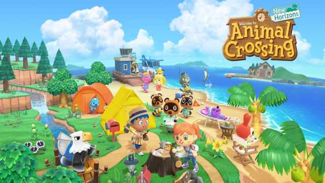 Animal Crossing New Horizons promo art