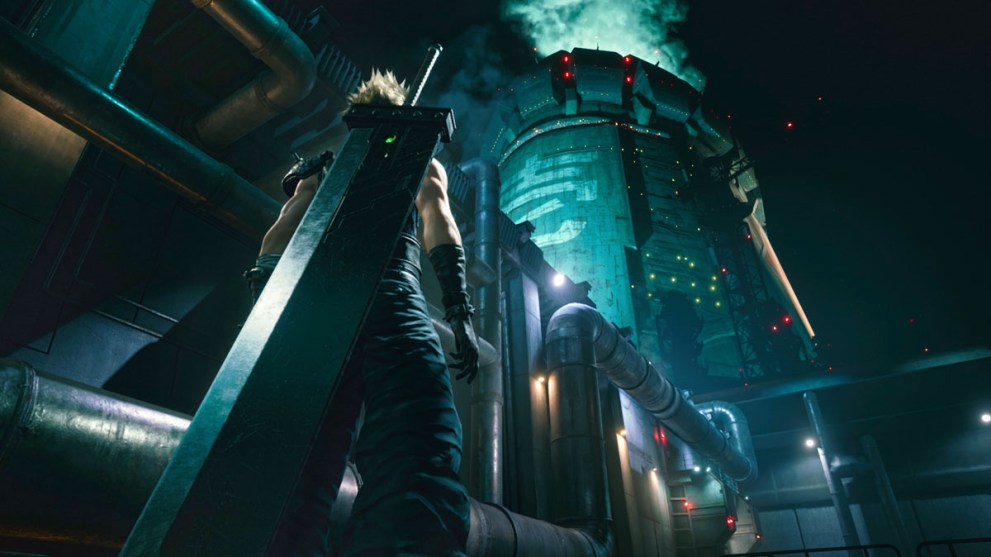 Cloud in Final Fantasy 7 Remake