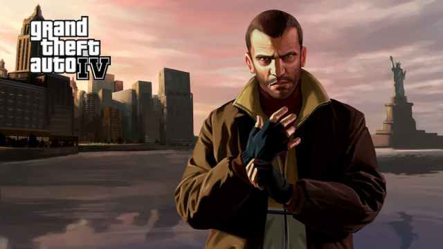 Grand Theft Auto 4 promo art