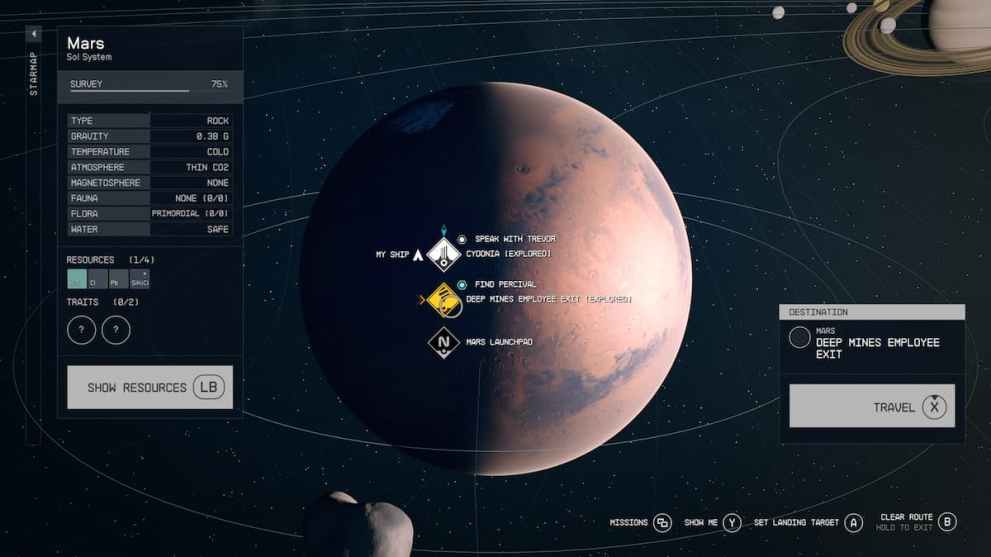 How to Find Percival, Starfield