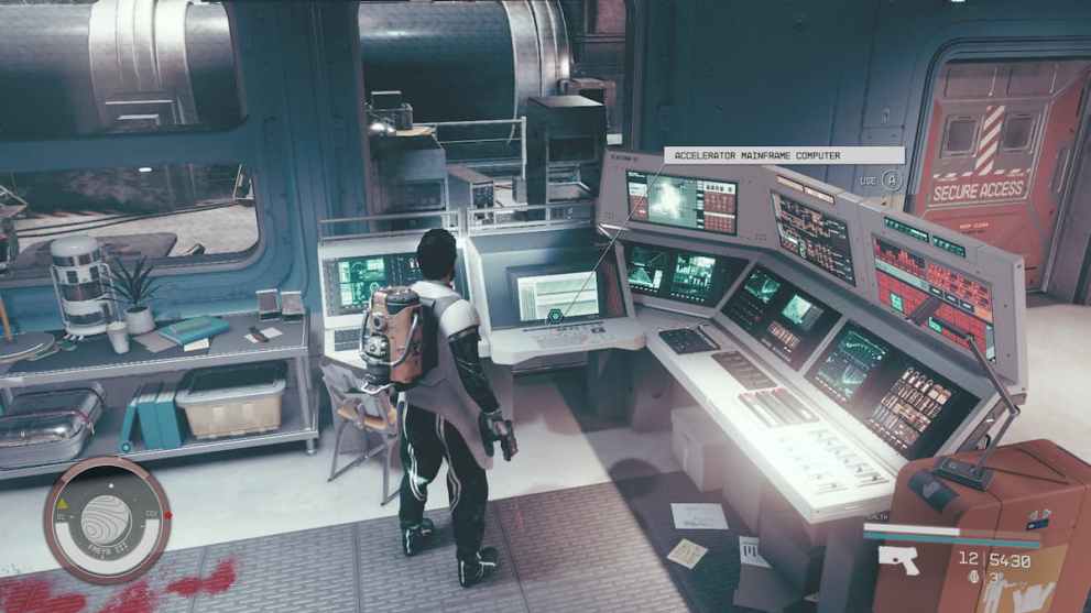 How to Override the Lockdown in the Accelerator Section in Entangled in Starfield