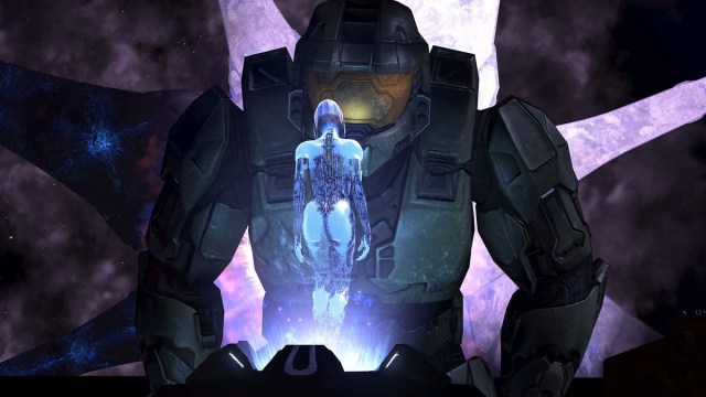 Master Chief and Cortana in Halo 3