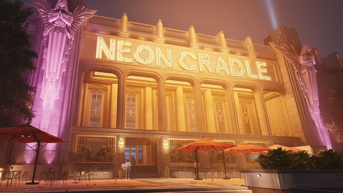 Neon Cradle nightclub in Payday 3
