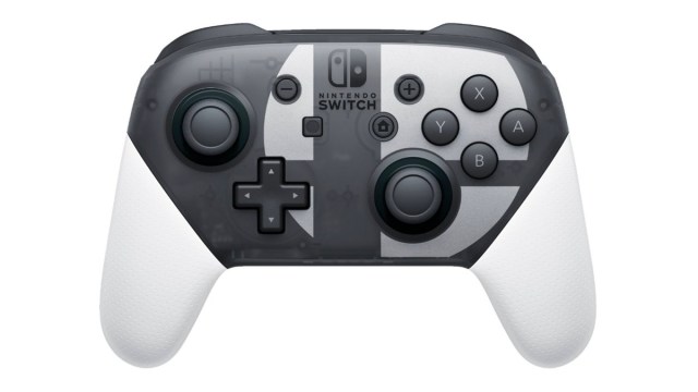 The Nintendo Switch Super Smash Bros Ultimate Pro Controller