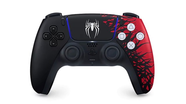 The Spider-Man 2 DualSense PlayStation 5 controller