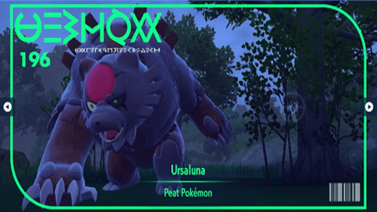 Violet Ressha How to Get Bloodmoon Ursaluna in Pokémon Scarlet & Violet Teal Mask DLC ...