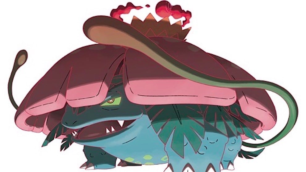 A Gigantamaxed Venusaur from Pokemon Sword/Shield