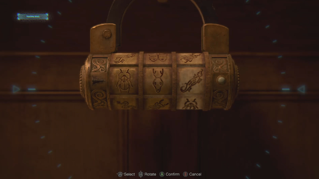 RE4 Remake Separate Ways Collection Room Lock Puzzle Solution.